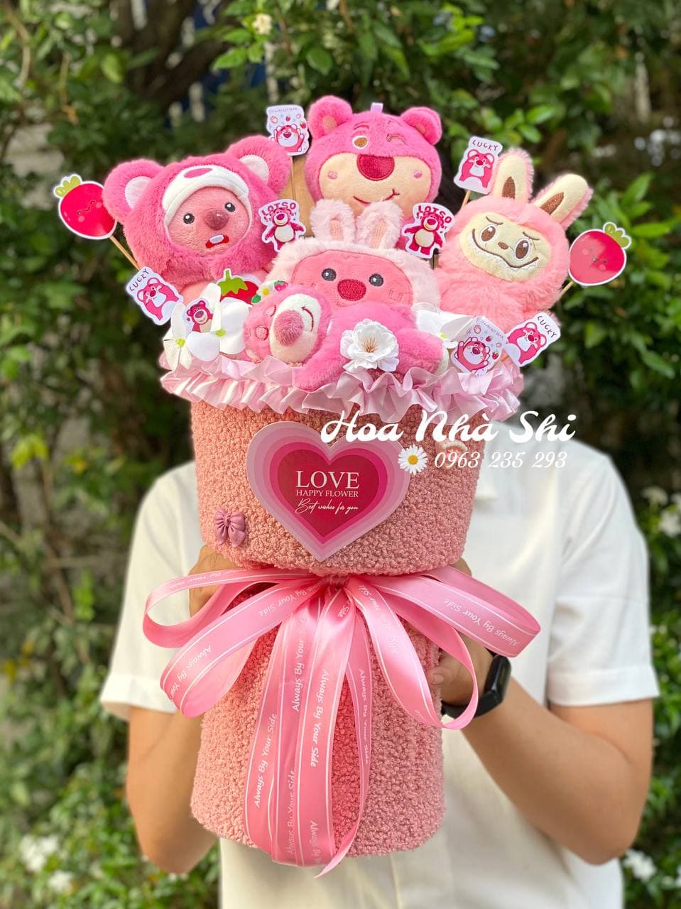 hoanhashi.com bo hoa gau bong mix 338 1