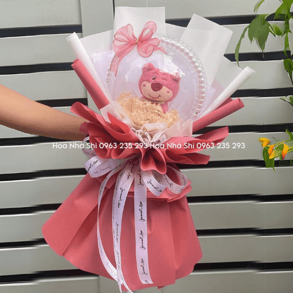 Bó Hoa Gấu Dâu - 116