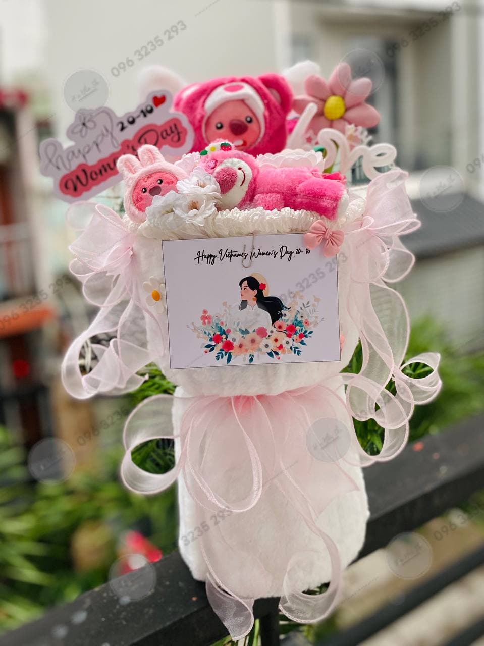 Bó Hoa Gấu Bông Mix - 305
