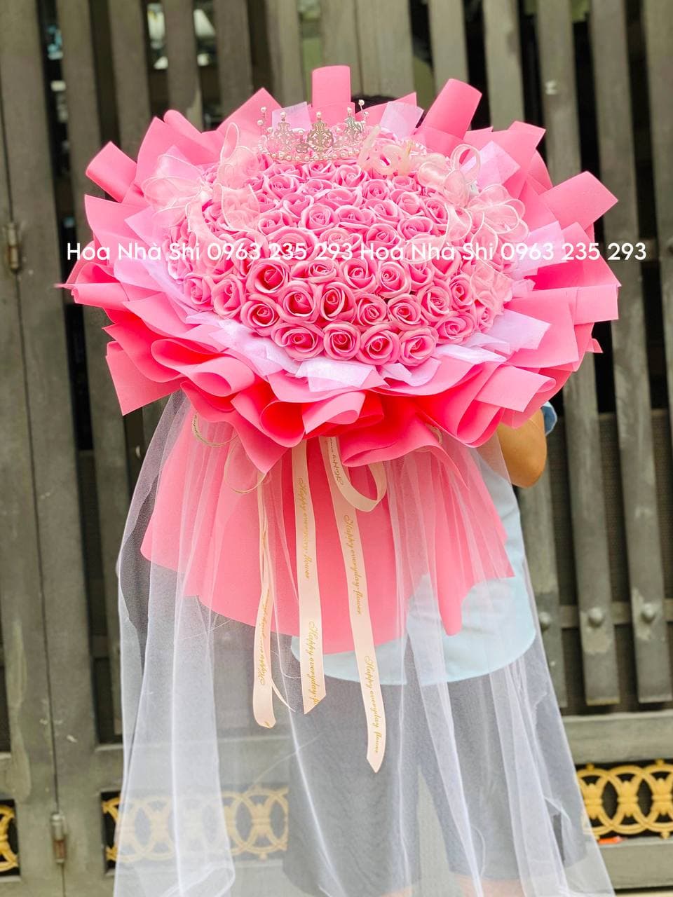 Bó Hoa Sáp Thơm Công Chúa 99 Bông - 287