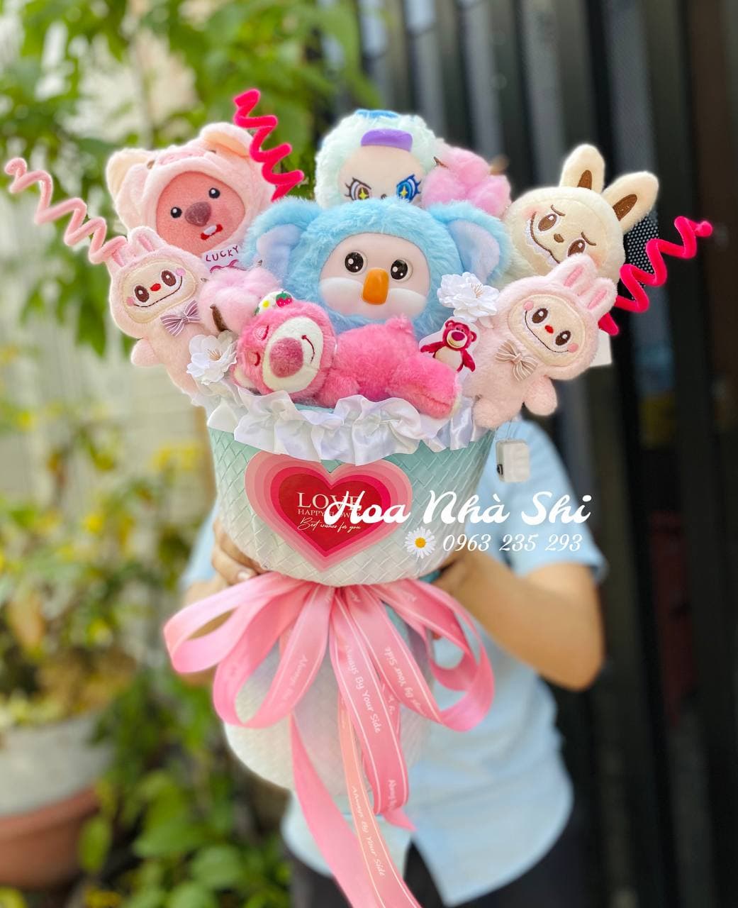 Bó Hoa Gấu Bông Mix - 446