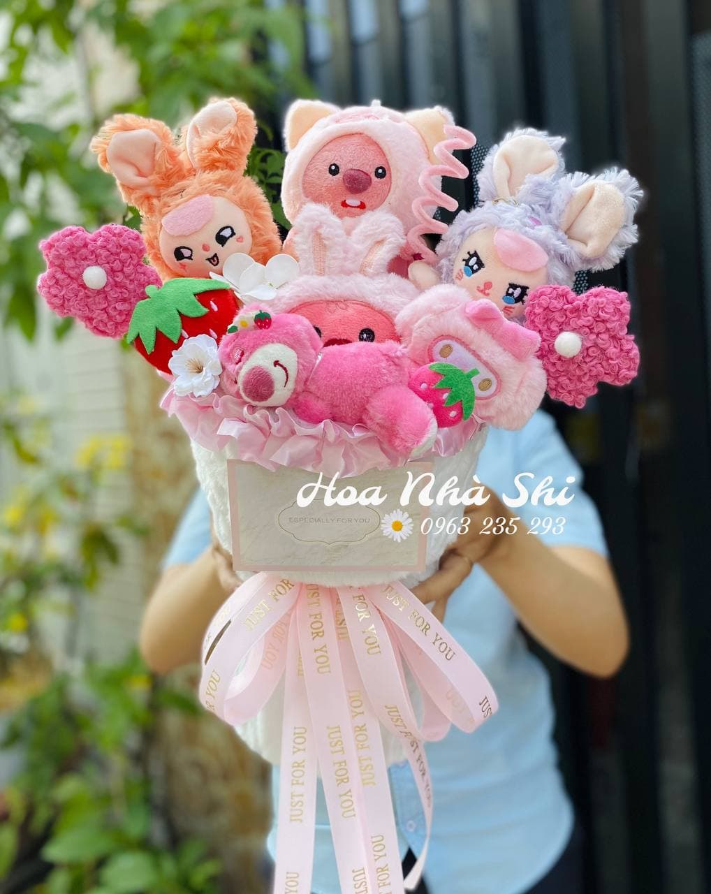 Bó Hoa Gấu Bông Mix - 449