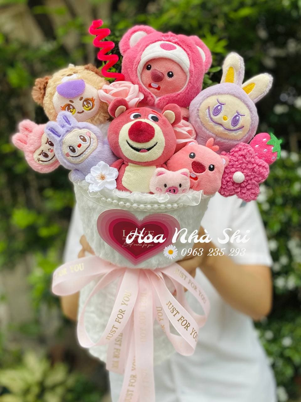 Bó Hoa Gấu Bông Mix - 451
